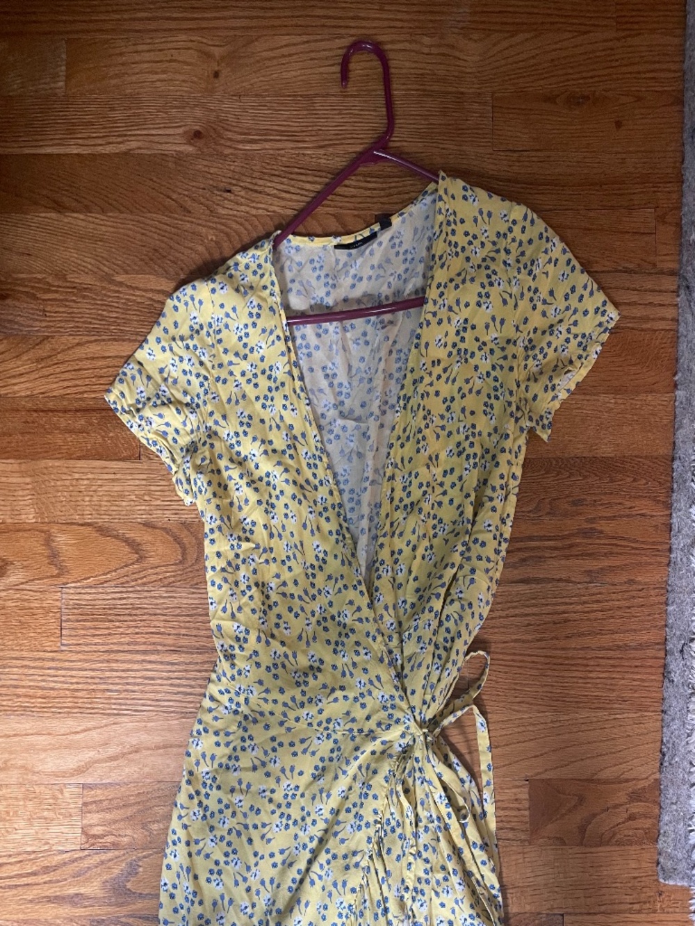 Floral Wrap Dress
